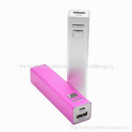 High-capacity Li-cell Power Banks, Portable and Charge for iPhone Fast, 5V/800mAh Input